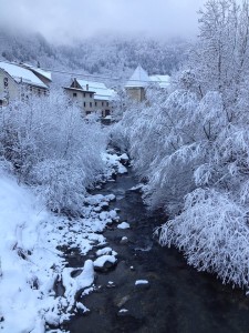 Freney in sneeuw